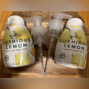 Lushious lemon foaming hand soap